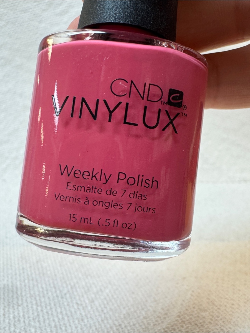CND Vinylux Weekly Polish - Irreverent Rose #207 Pink New without box